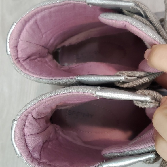 Sperry Womens Saltwater Duck Rubber Quilted Port Boots Girls shoes sz 5M - Picture 4 of 10